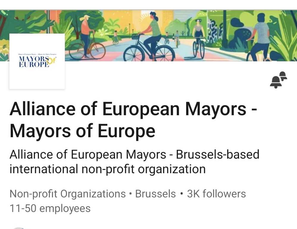 LinkedIn profil Alliance of European Mayors - Mayors of Europe